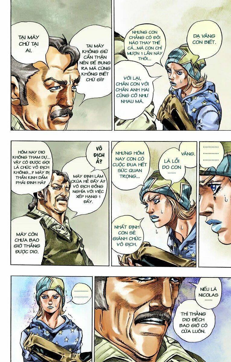 cuộc phiêu lưu bí ẩn phần 7: steel ball run chapter 42: slient way phần 3 - Next chapter 43: slient way phần 4