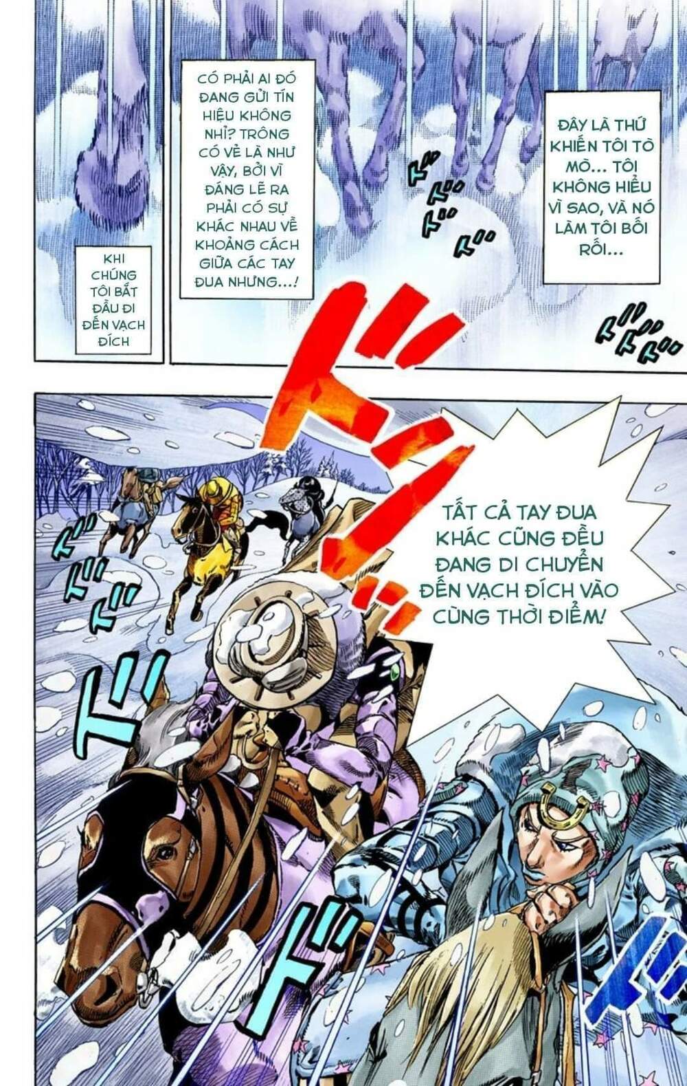 cuộc phiêu lưu bí ẩn phần 7: steel ball run chapter 55 - Next Chapter 56