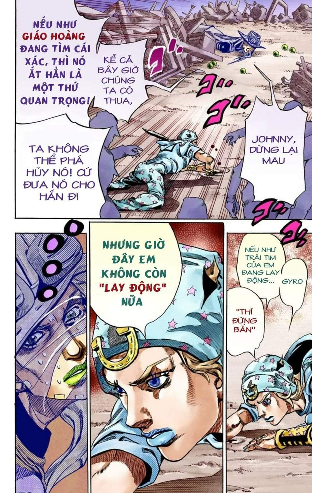 cuộc phiêu lưu bí ẩn phần 7: steel ball run chapter 59 - Next chapter 60