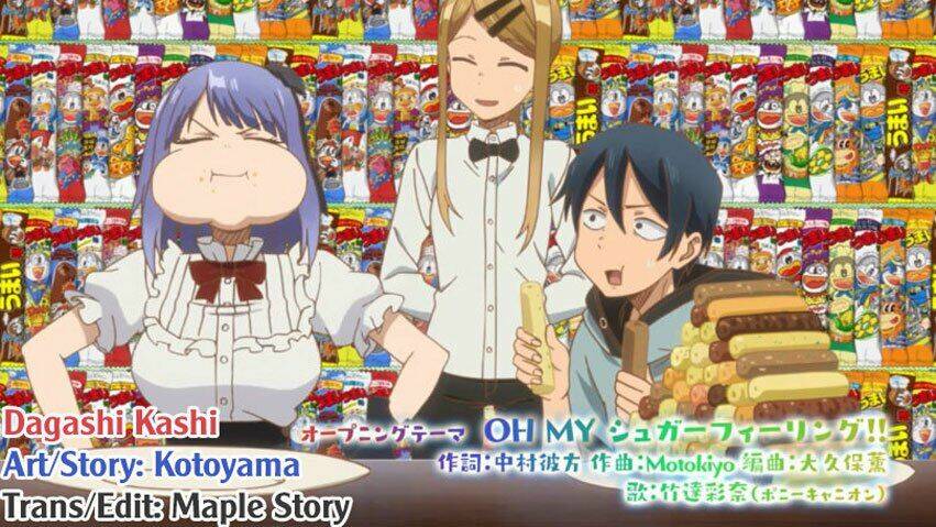 dagashi kashi chapter 68: - morinaga milk caramel - Next chapter 69: - stringed candies