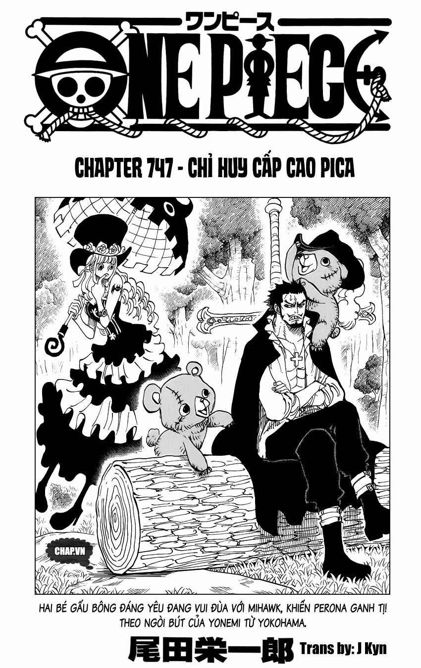 đảo hải tặc chapter 747: tv - Next Chapter 747