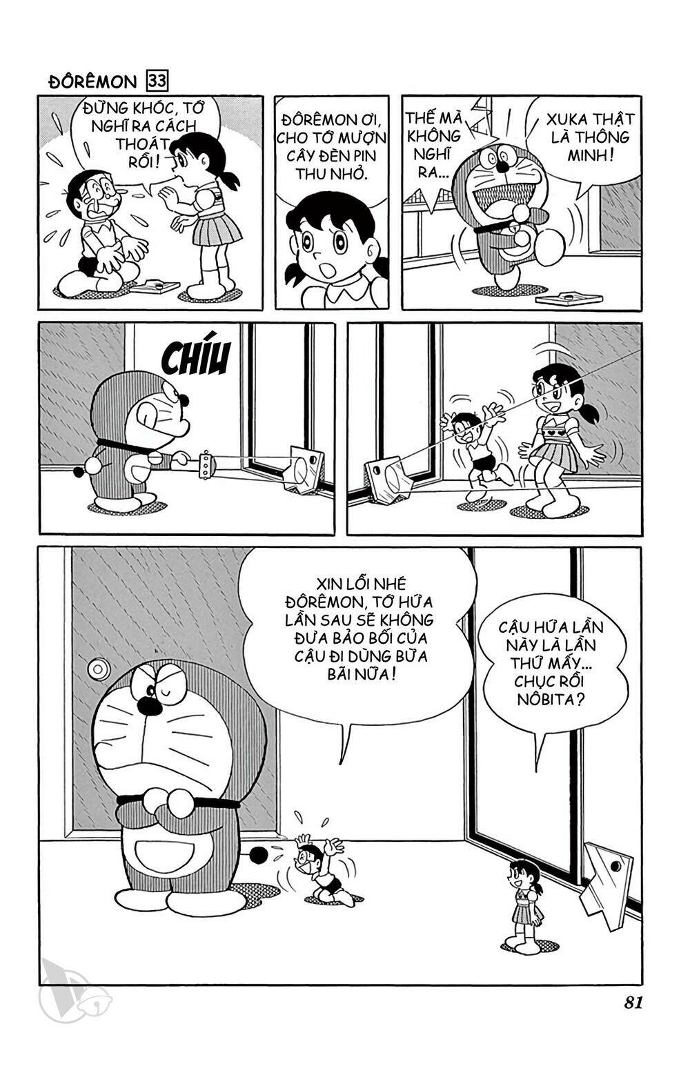 doraemon chapter 589: thế giới bí mật - Next 590