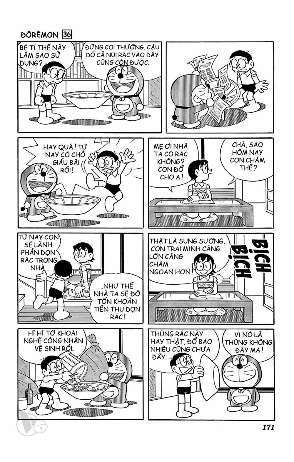 doraemon chapter 654: nàng tiên đáy giếng - Next chapter 655: Ông thần rác