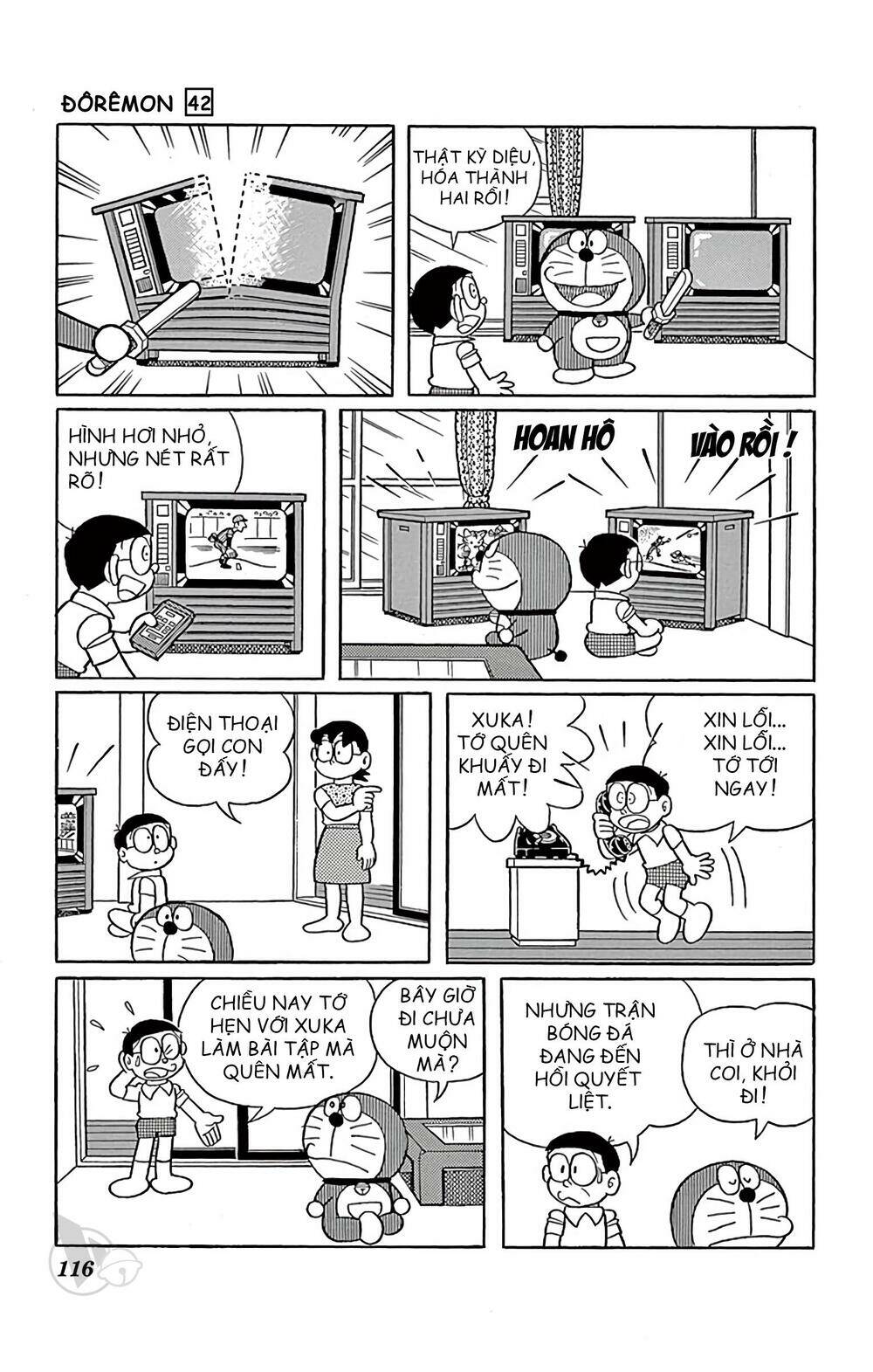 doraemon chapter 762: tự phân thân mình - Next chapter 763: xe đồ chơi