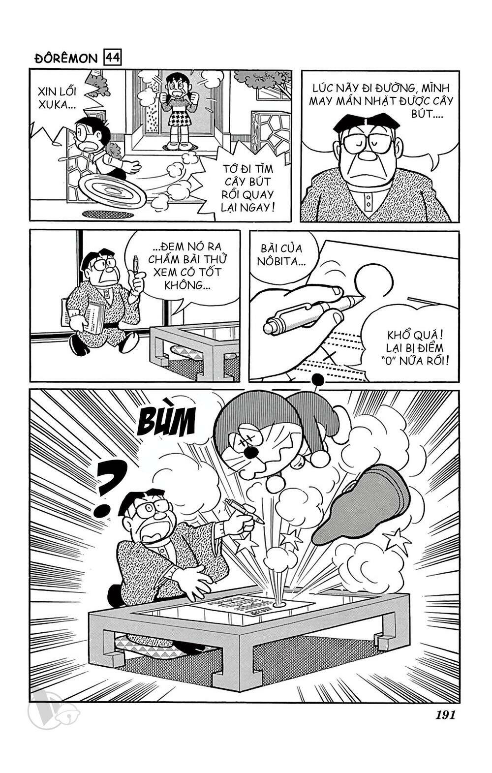 doraemon chapter 808: bút gửi đồ - Next chapter 809