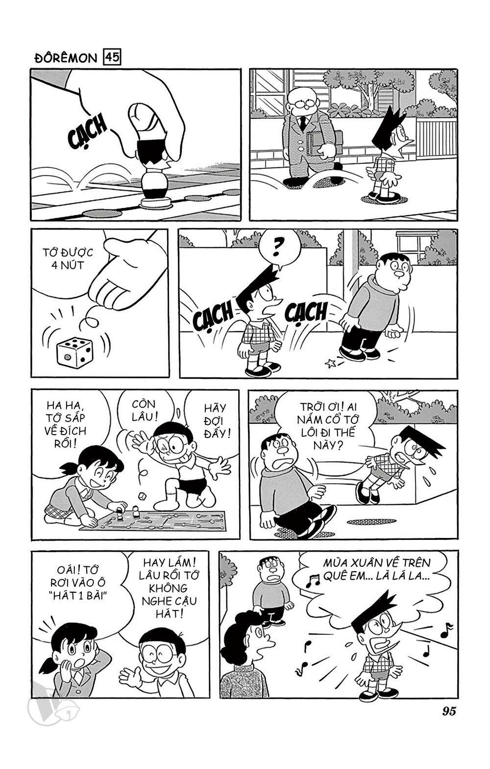 doraemon chapter 817: trò chơi cờ người - Next chapter 818: hình nhân thế mạng