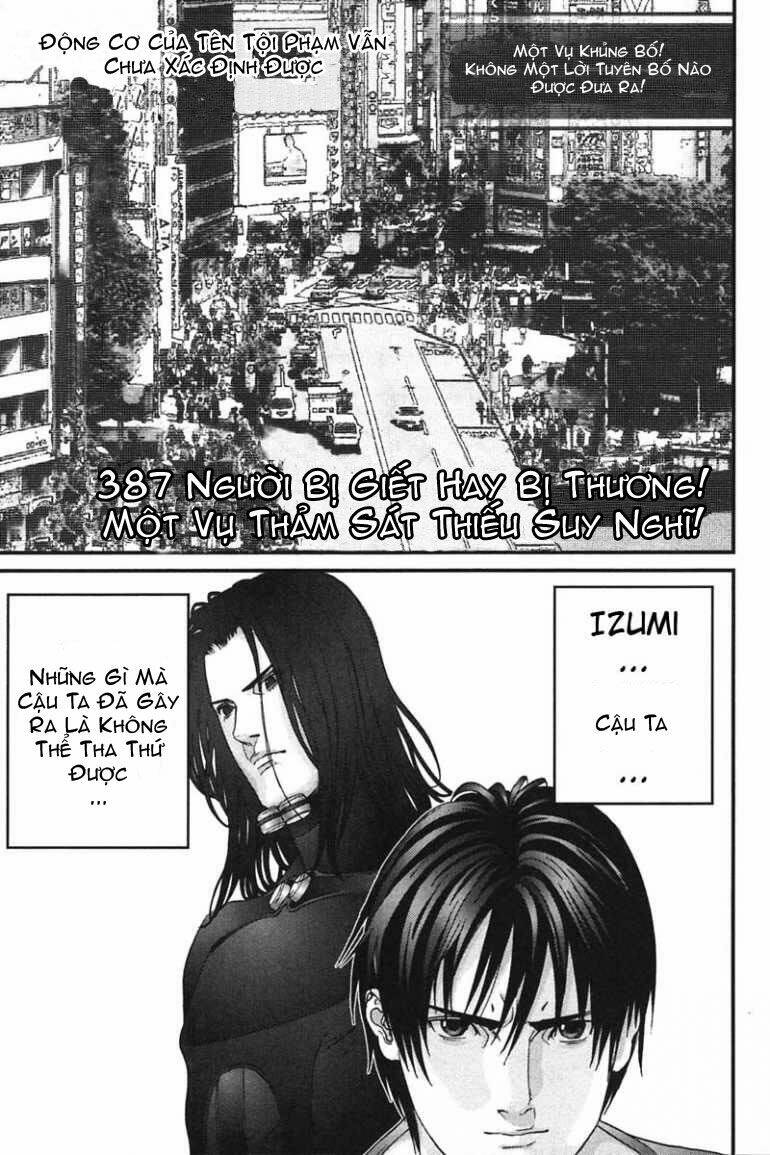 gantz chapter 164: shibuya at 5:00 pm - Next chapter 165: cơn lốc