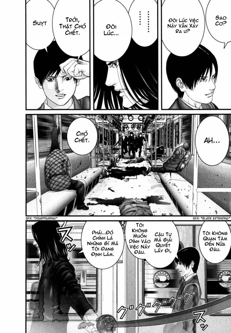 gantz chapter 230: rìu bổ - Next chapter 231: ghé thăm nhà