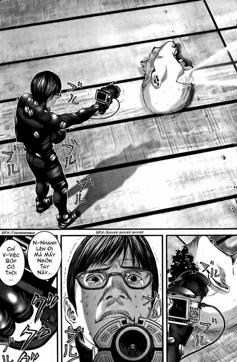 gantz chapter 258: cái đầu lăn lộp độp - Next chapter 259: giác ngộ một nửa