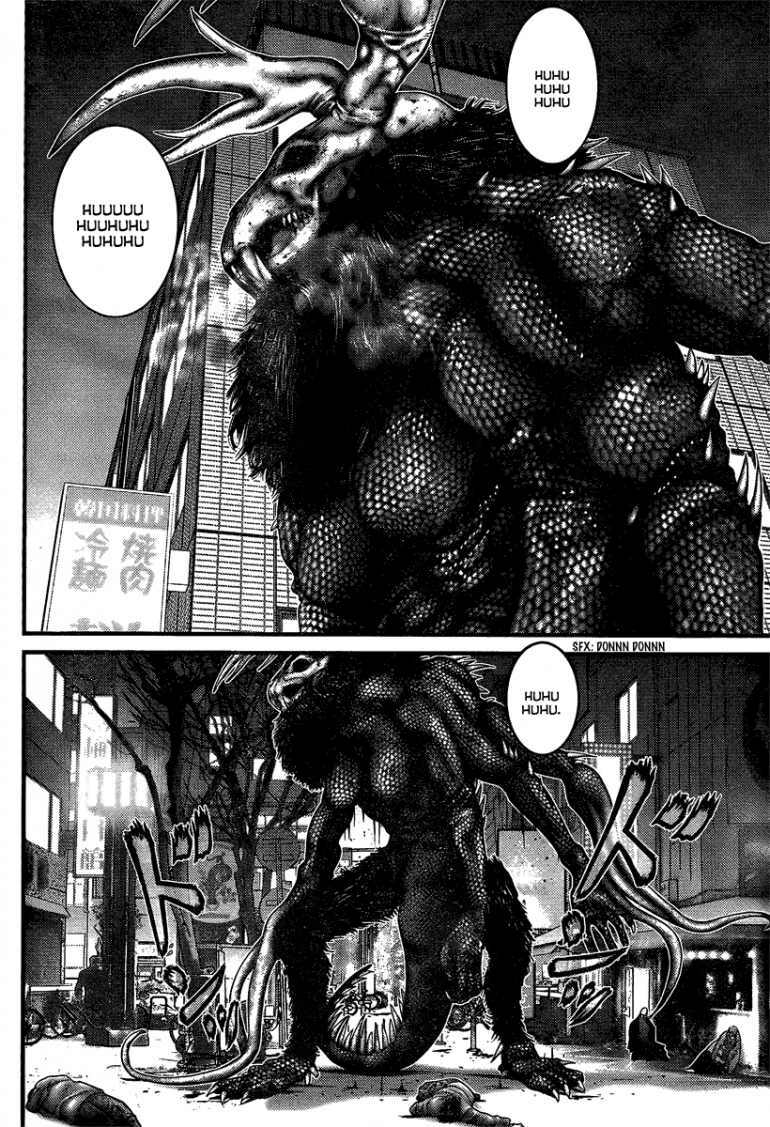 gantz chapter 267: cuộc cạnh tranh ép buộc - Next chapter 268: những người không thể quay lại