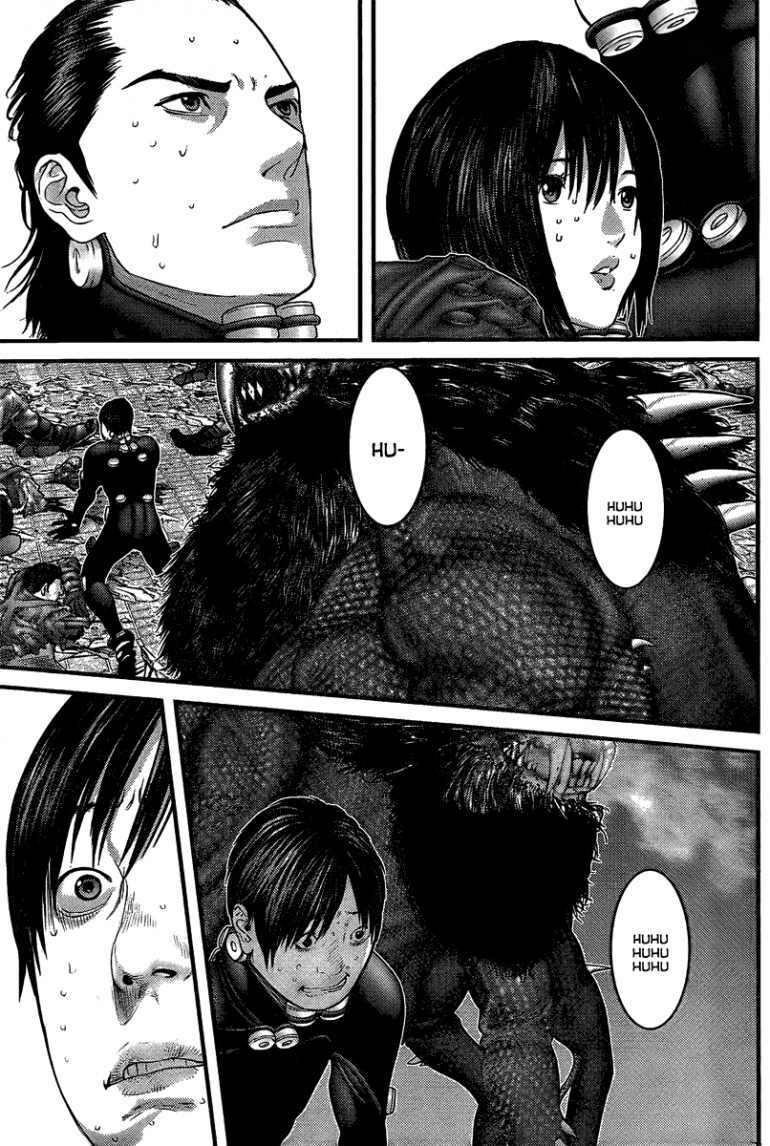 gantz chapter 267: cuộc cạnh tranh ép buộc - Next chapter 268: những người không thể quay lại