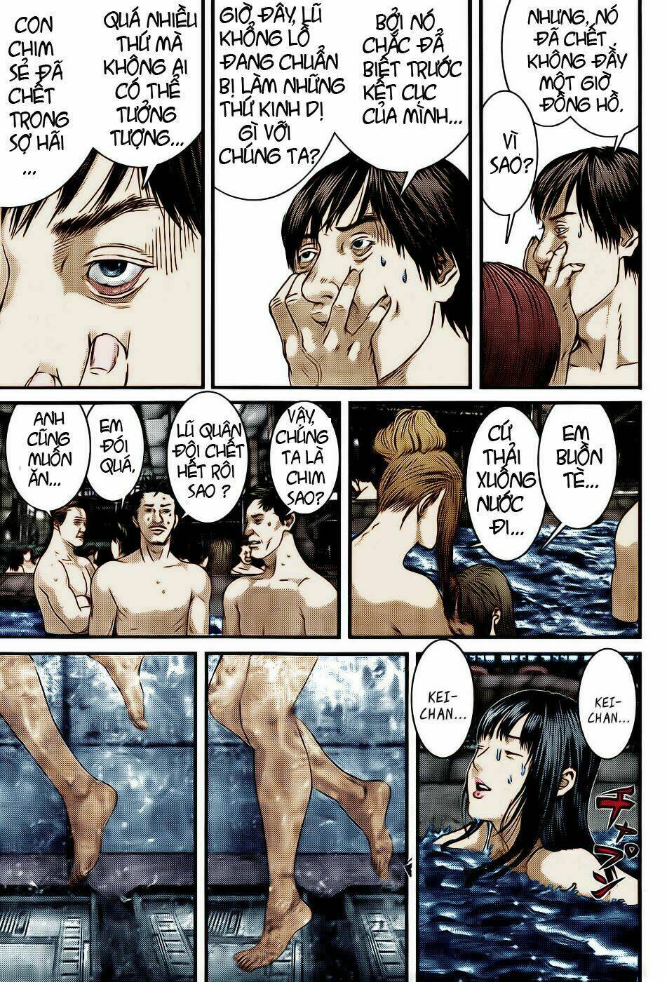 gantz chapter 320: tín hiệu của cái chết - Next chapter 321: sự trợ giúp từ một kẻ dâm ...