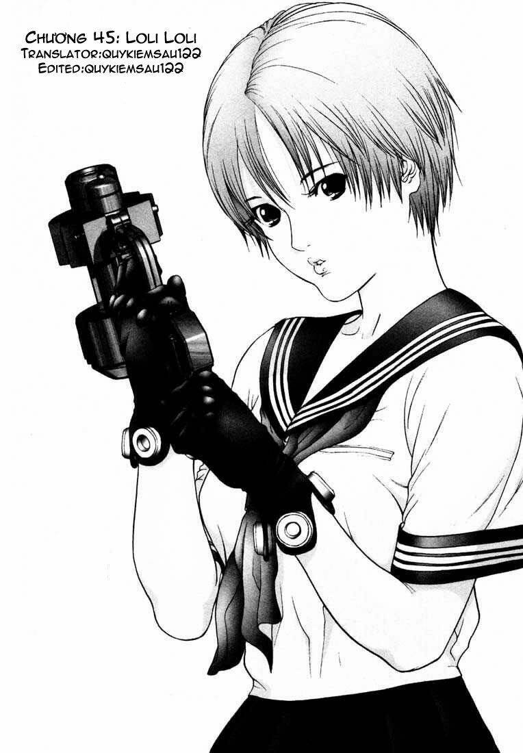 gantz chapter 45: loli loli - Next chapter 46: bên trong căn hộ