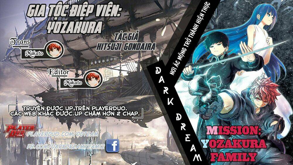 gia tộc điệp viên yozakura chapter 10: Đổi nhóm dịch (1 tuần 1 chap) - Next Chapter 10