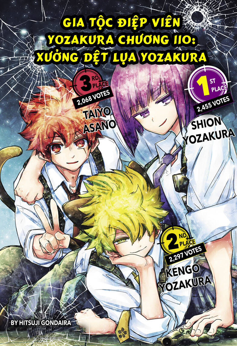 gia tộc điệp viên yozakura chapter 110 - Next Chapter 110