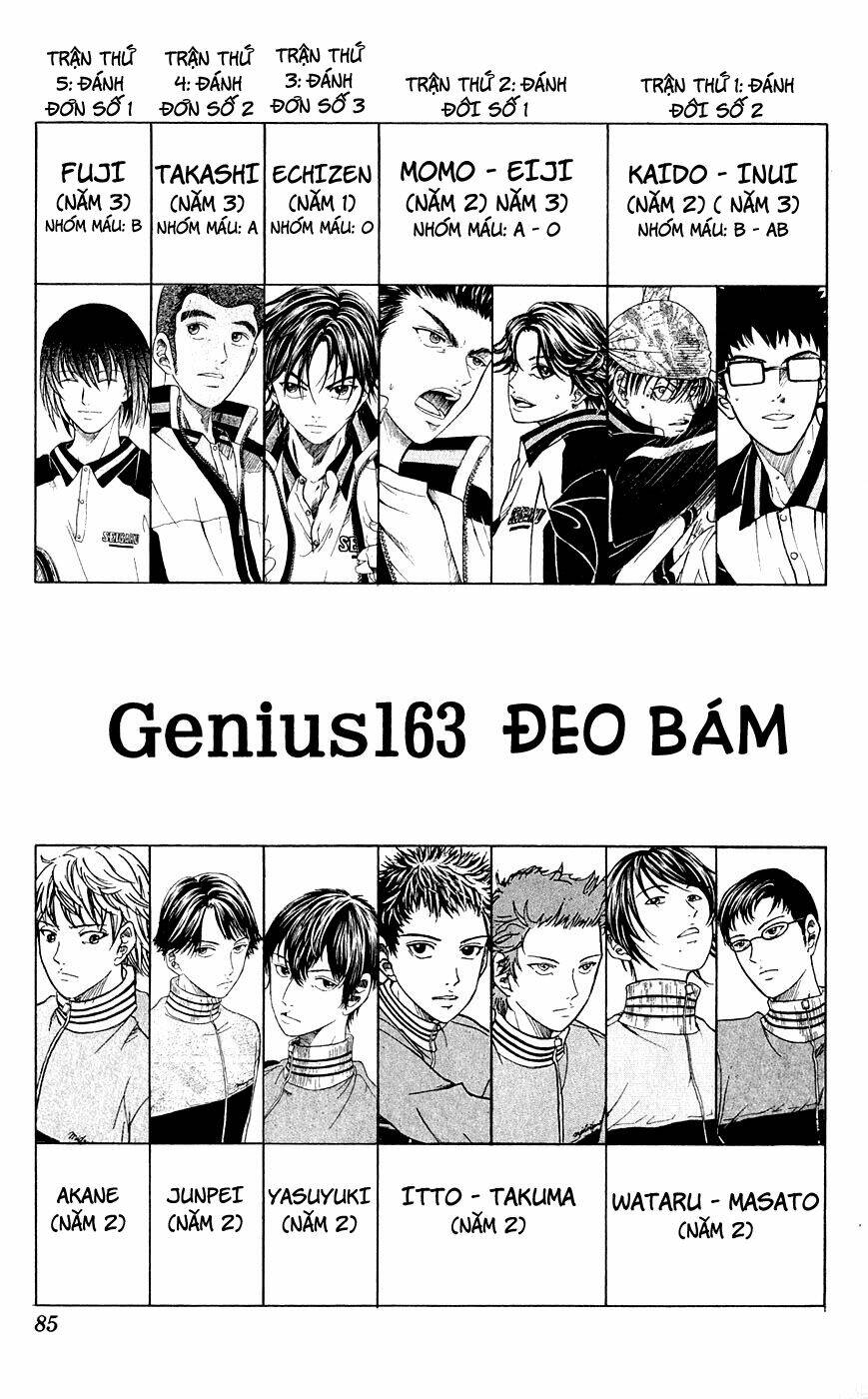 hoàng tử tennis chapter 163 - Next chapter 164