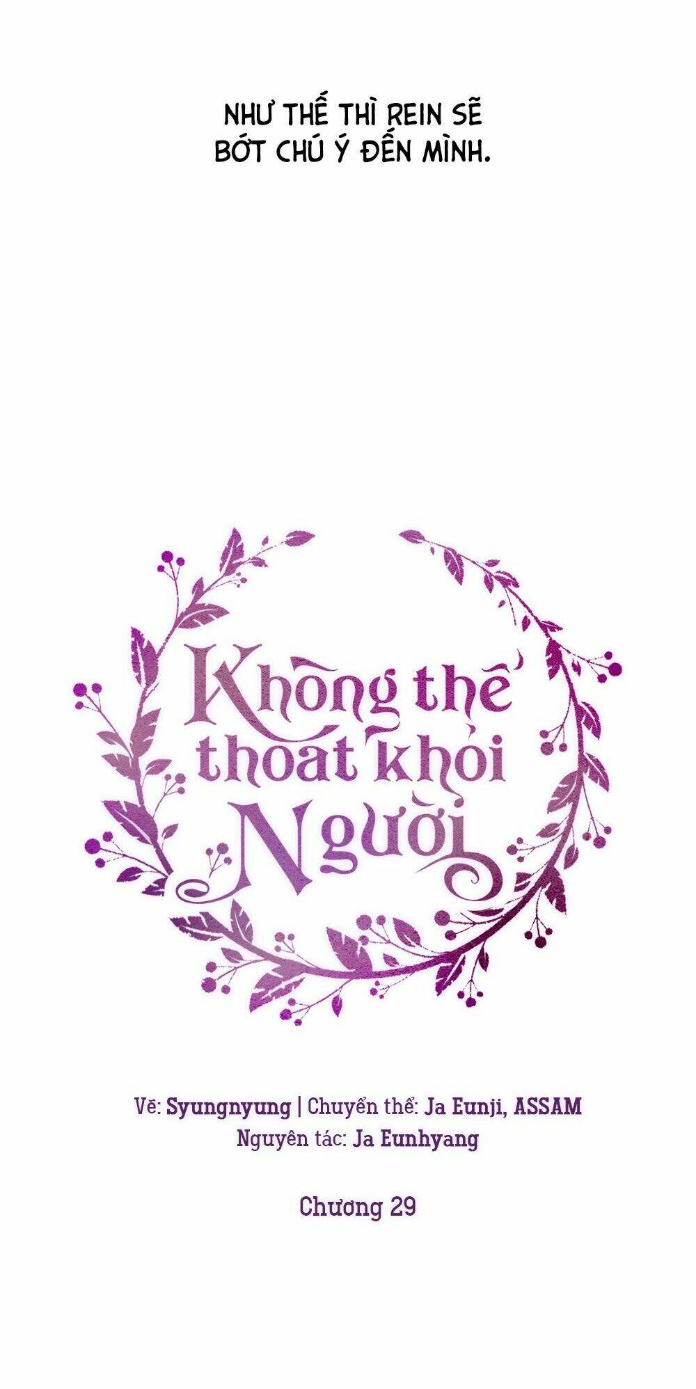 không thể thoát khỏi người chapter 29 - Next Chapter 29