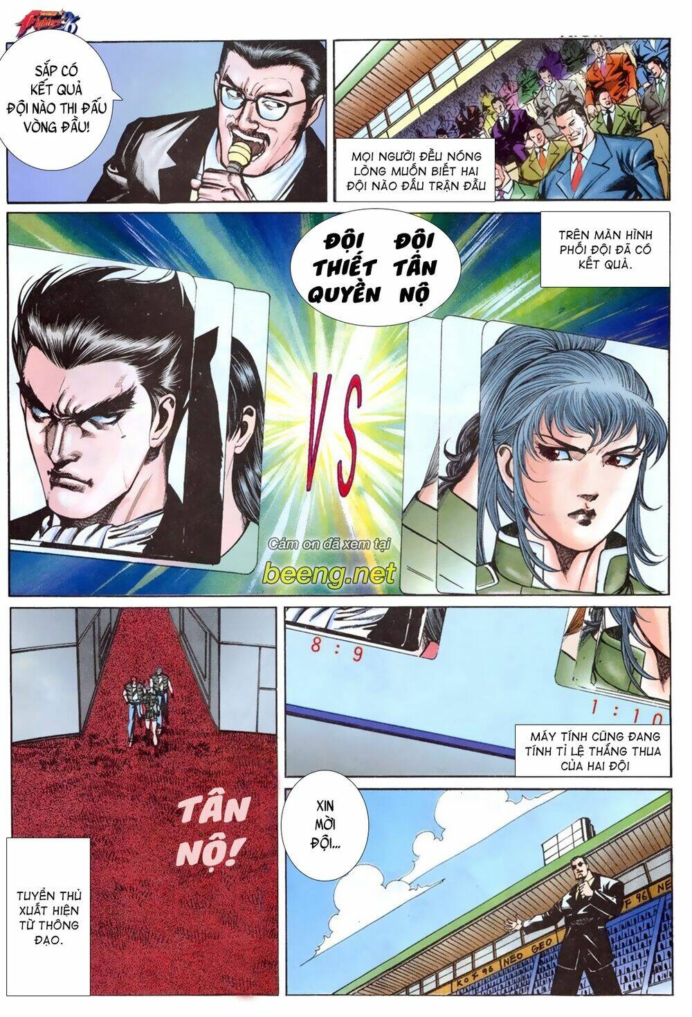 king of fighters toàn tập chapter 15 - Next chapter 16