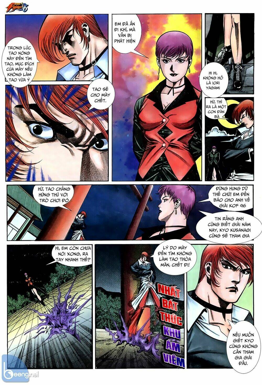 king of fighters toàn tập chapter 4 - Next chapter 5