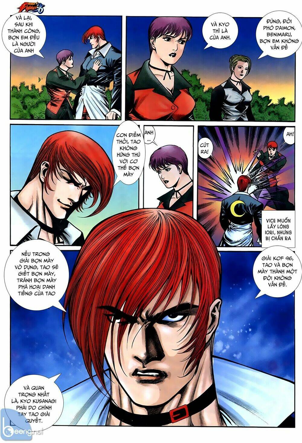 king of fighters toàn tập chapter 4 - Next chapter 5