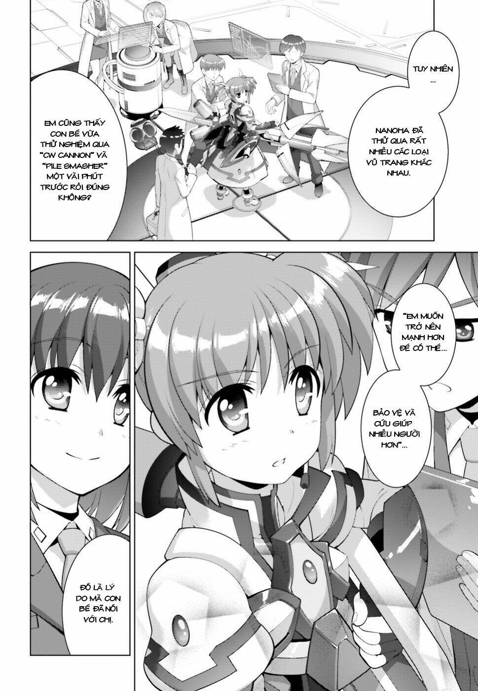 mahou shoujo lyrical nanoha reflection chương 5 - Next Chapter 6