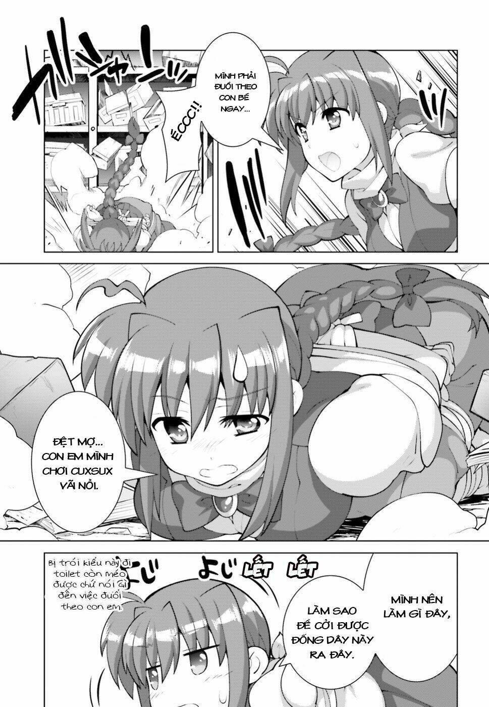 mahou shoujo lyrical nanoha reflection chương 5 - Next Chapter 6