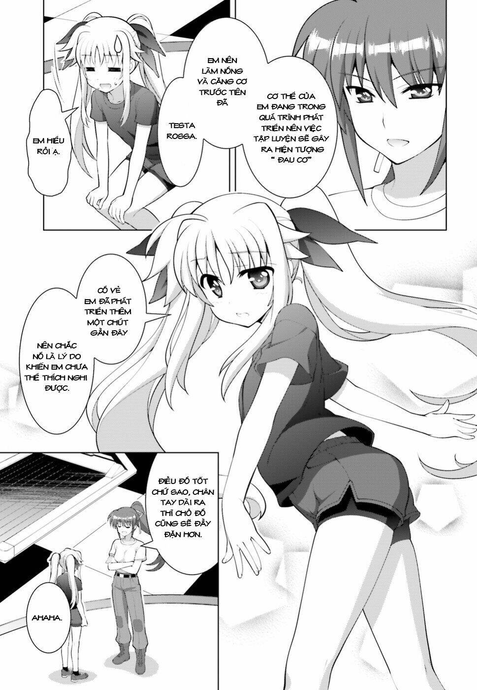 mahou shoujo lyrical nanoha reflection chương 5 - Next Chapter 6