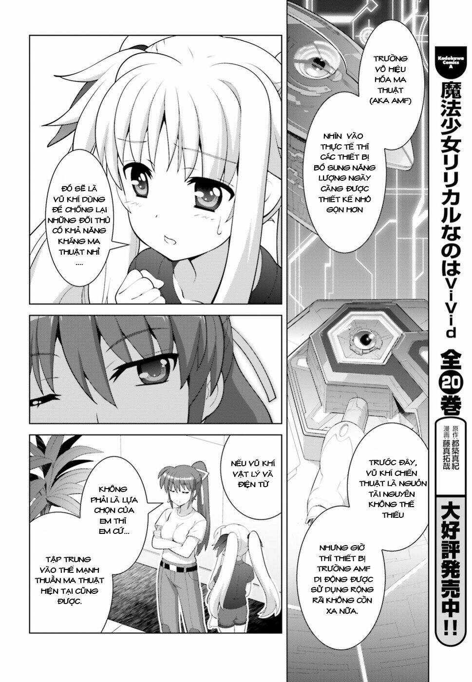 mahou shoujo lyrical nanoha reflection chương 5 - Next Chapter 6