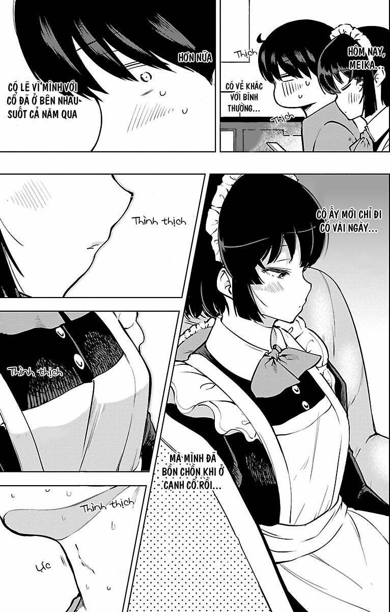 meika-san can't conceal her emotions chapter 23: meika-san và kouta-san khi ở cùng nhau - Next chapter 24: số đặc biệt: tập ngắn về meika-san và kouta-san và lời bạt chương 2