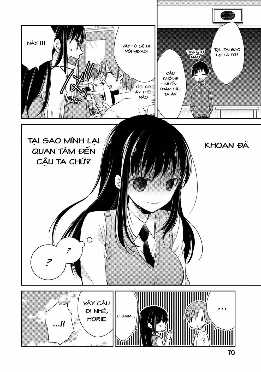 midara na ao-chan wa benkyou ga dekinai chapter 13: bị bệnh - Next chapter 14: ham muốn