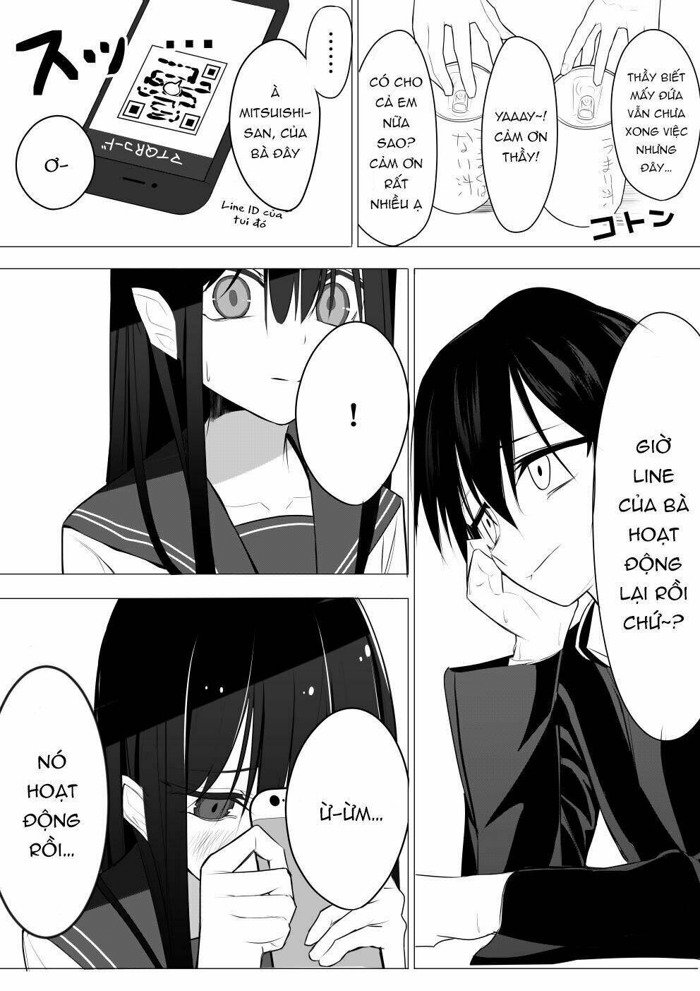 mitsuishi-san wa doko ka okashii chapter 4 - Next chapter 4.5