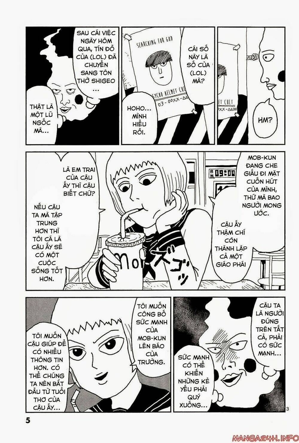 mob psycho 100 chapter 10 - Next chapter 11