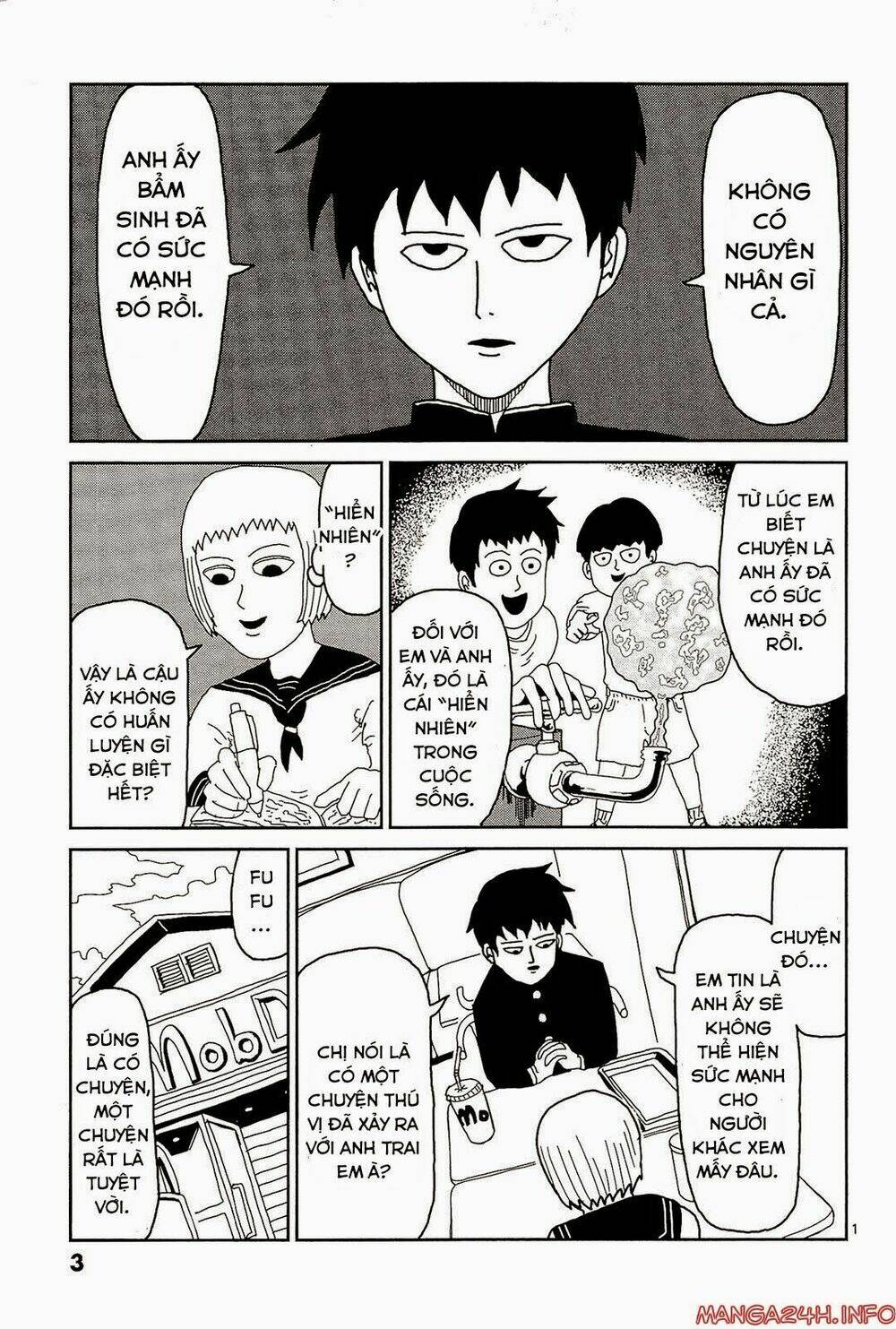 mob psycho 100 chapter 10 - Next chapter 11