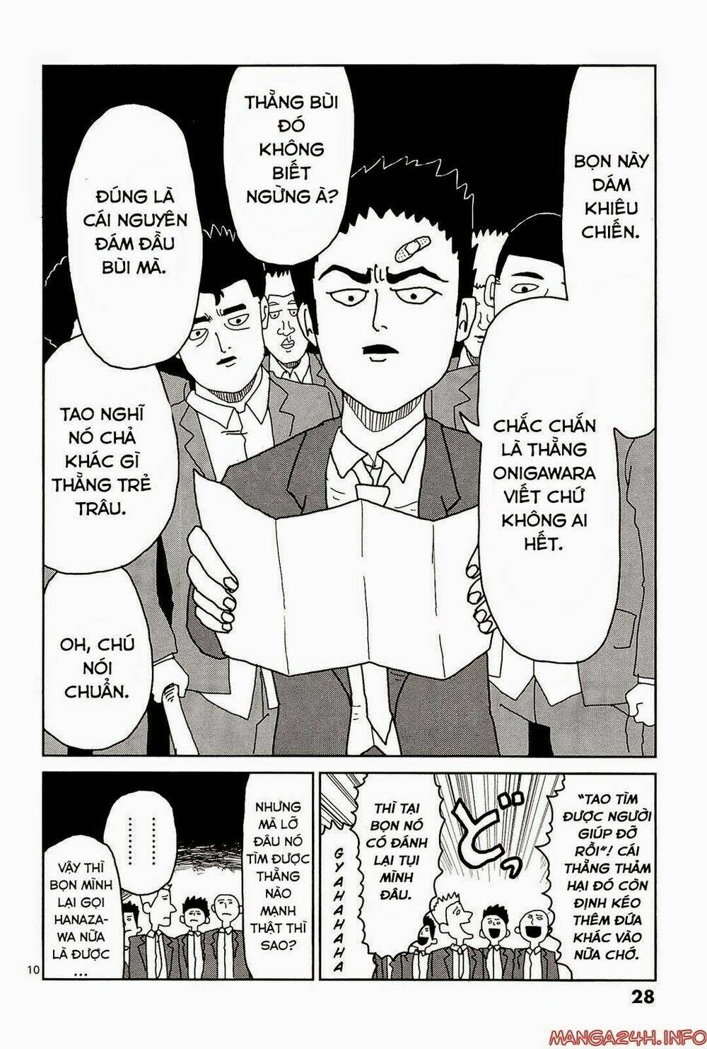 mob psycho 100 chapter 11 - Next chapter 12