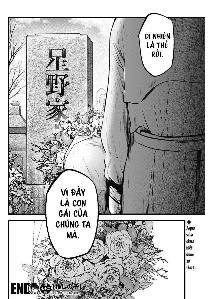 oshi no ko chapter 72: tự do - Next chapter 73: thông minh