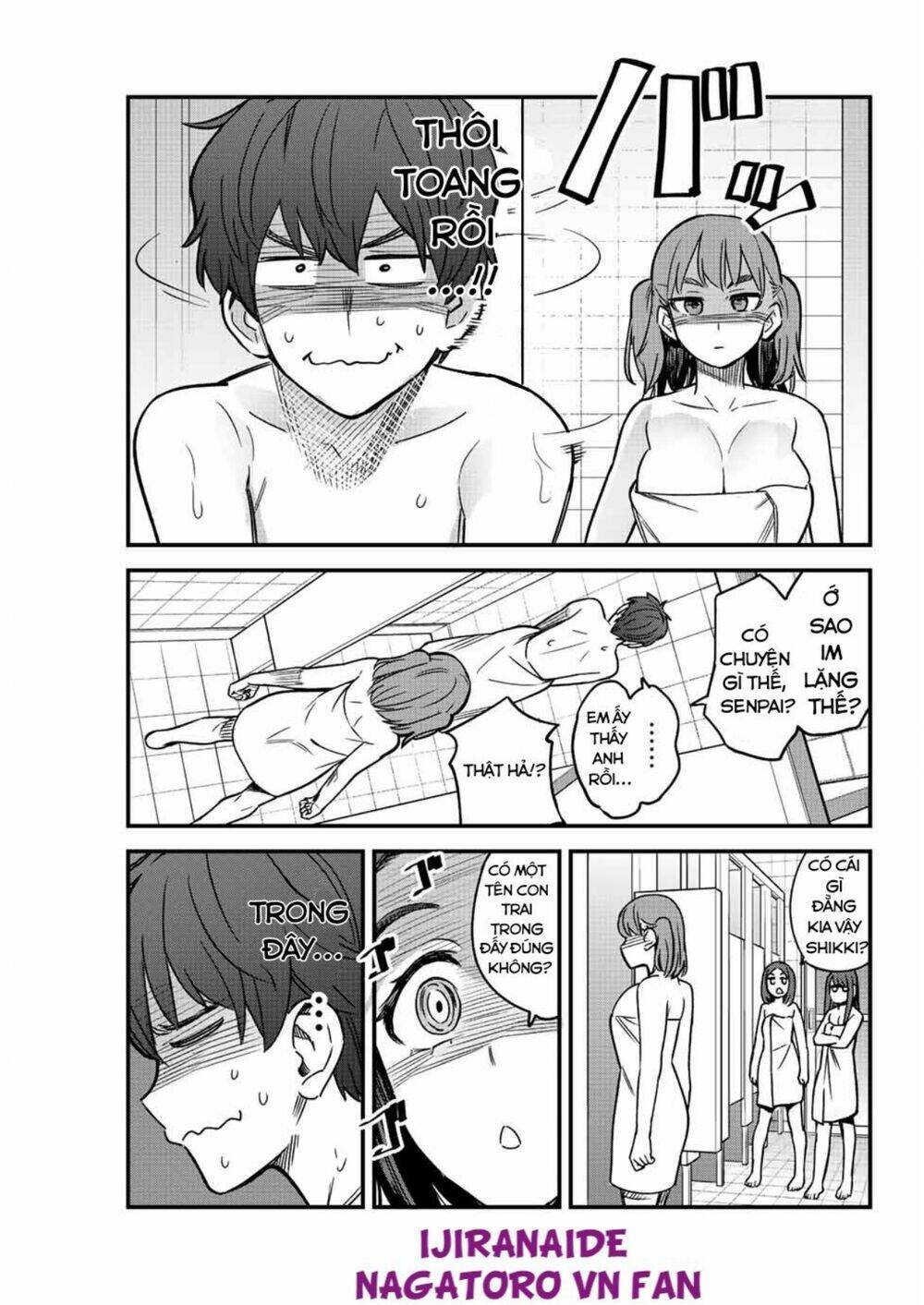 please don't bully me - nagatoro-san chapter 98: cách này thế nào, đàn anh? - Next chapter 99: ngực và mông... anh đã thỏa mãn với nó nhỉ?