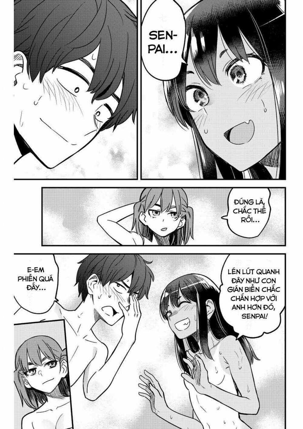 please don't bully me - nagatoro-san chapter 98: cách này thế nào, đàn anh? - Next chapter 99: ngực và mông... anh đã thỏa mãn với nó nhỉ?