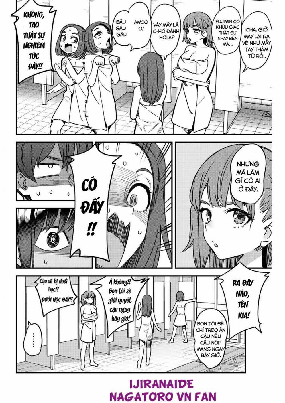 please don't bully me - nagatoro-san chapter 98: cách này thế nào, đàn anh? - Next chapter 99: ngực và mông... anh đã thỏa mãn với nó nhỉ?