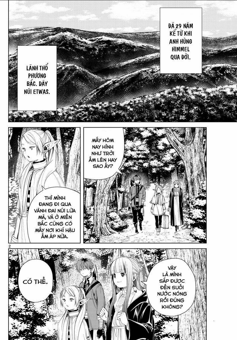 sousou no frieren chapter 65: suối nước nóng bí mật trong núi etwas - Next chapter 66: những nơi một người thích