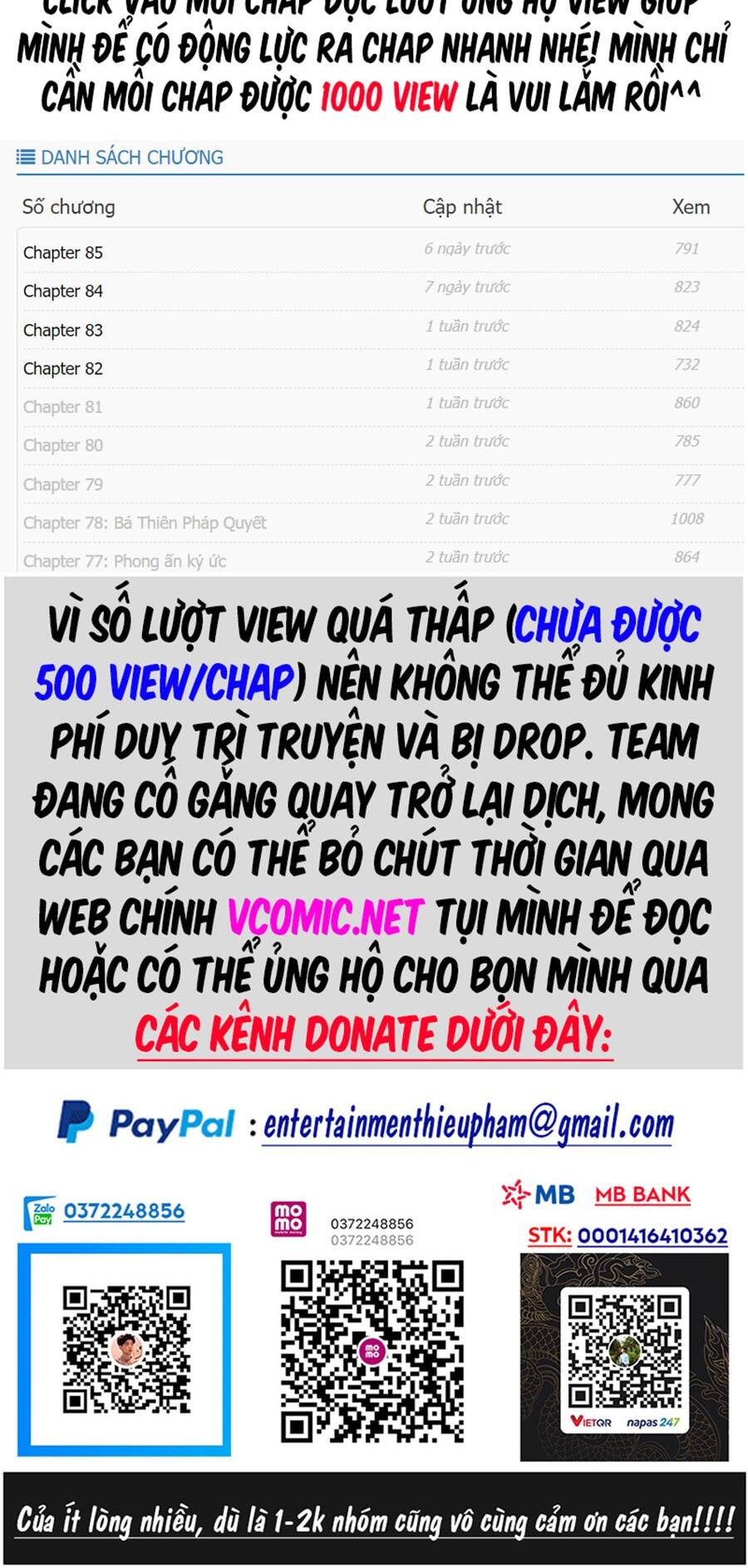 ta vô địch lúc nào chapter 145 - Next chapter 146