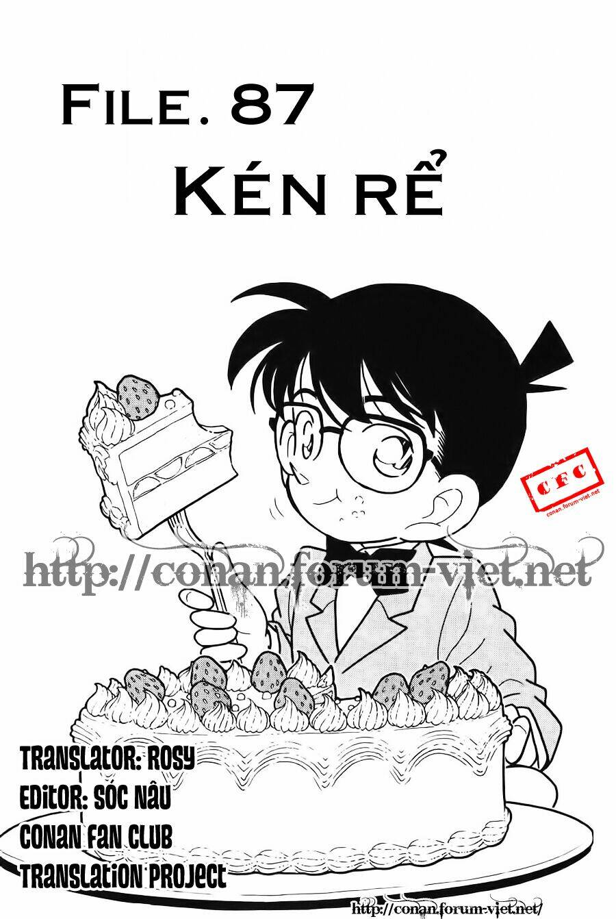 thám tử conan chapter 87 - Next chapter 88