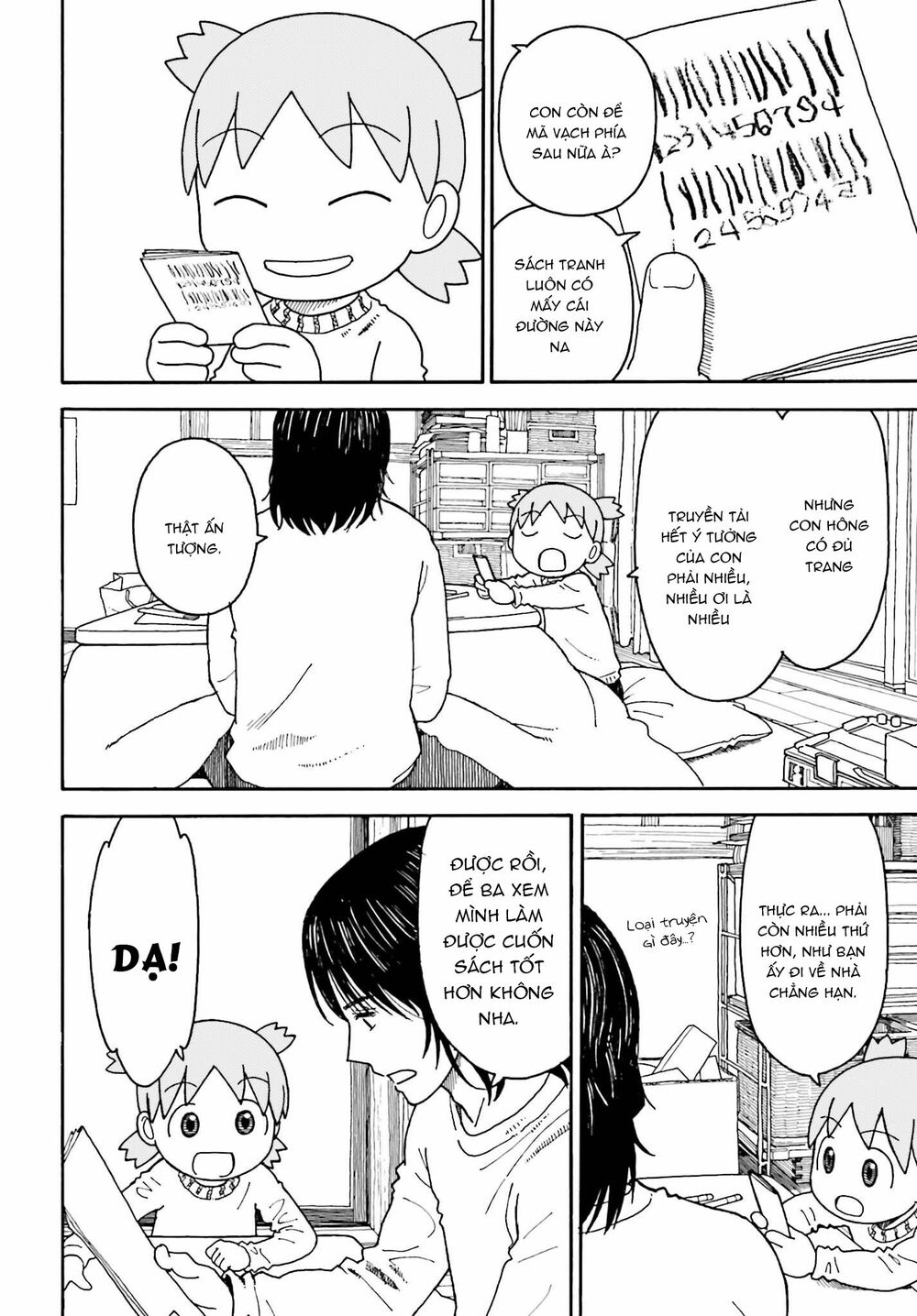 yotsubato! chapter 111: yotsuba & cặp sách (phần 1) - Next chapter 112: yotsuba & cặp sách (phần 2)