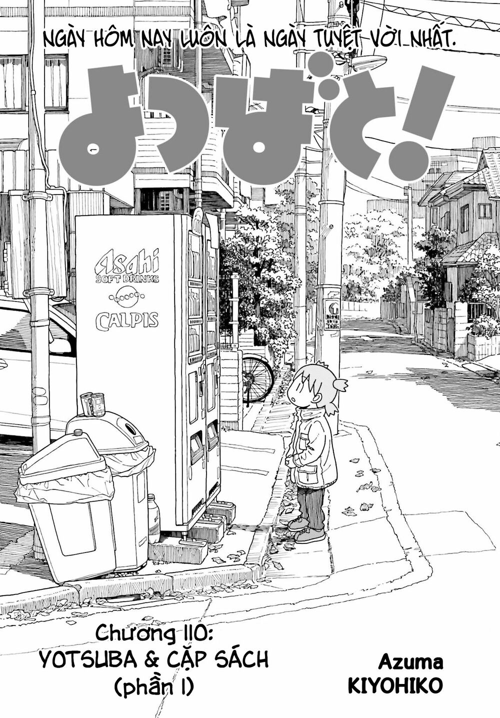 yotsubato! chapter 111: yotsuba & cặp sách (phần 1) - Next chapter 112: yotsuba & cặp sách (phần 2)