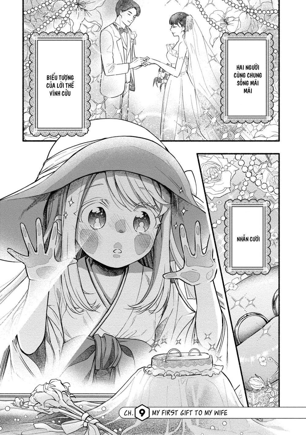 yuki no niiduma wa boku to tokeaitai chapter 9: - món quà Đầu tiên cho vợ - Next chương 10