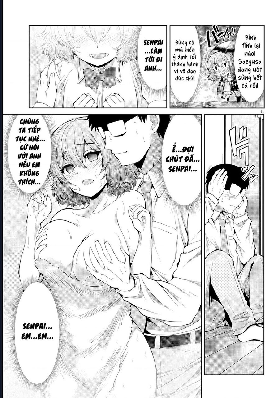 Saegusa-san wa Megane-senpai to Koi o Egaku Chapter 4 - Next 