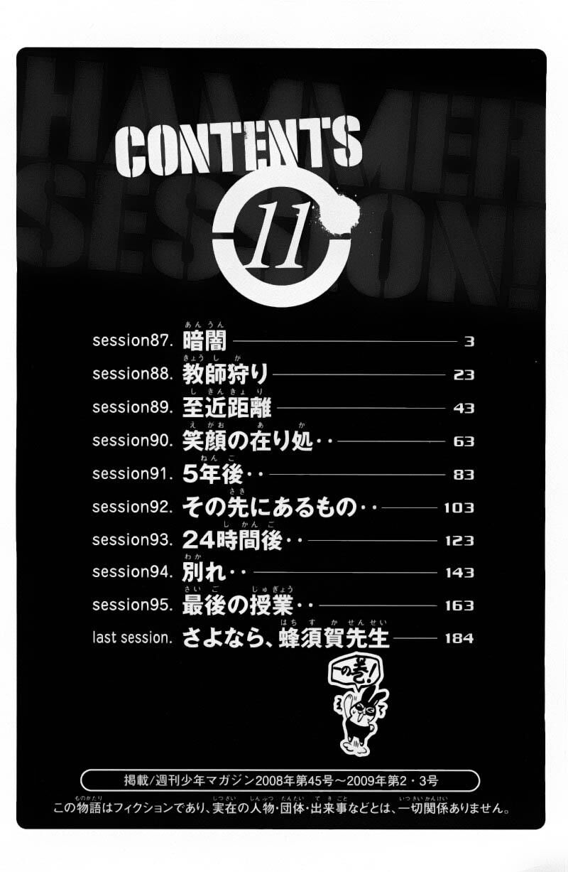 Hammer Session! Chapter 087 - Next Chapter 088