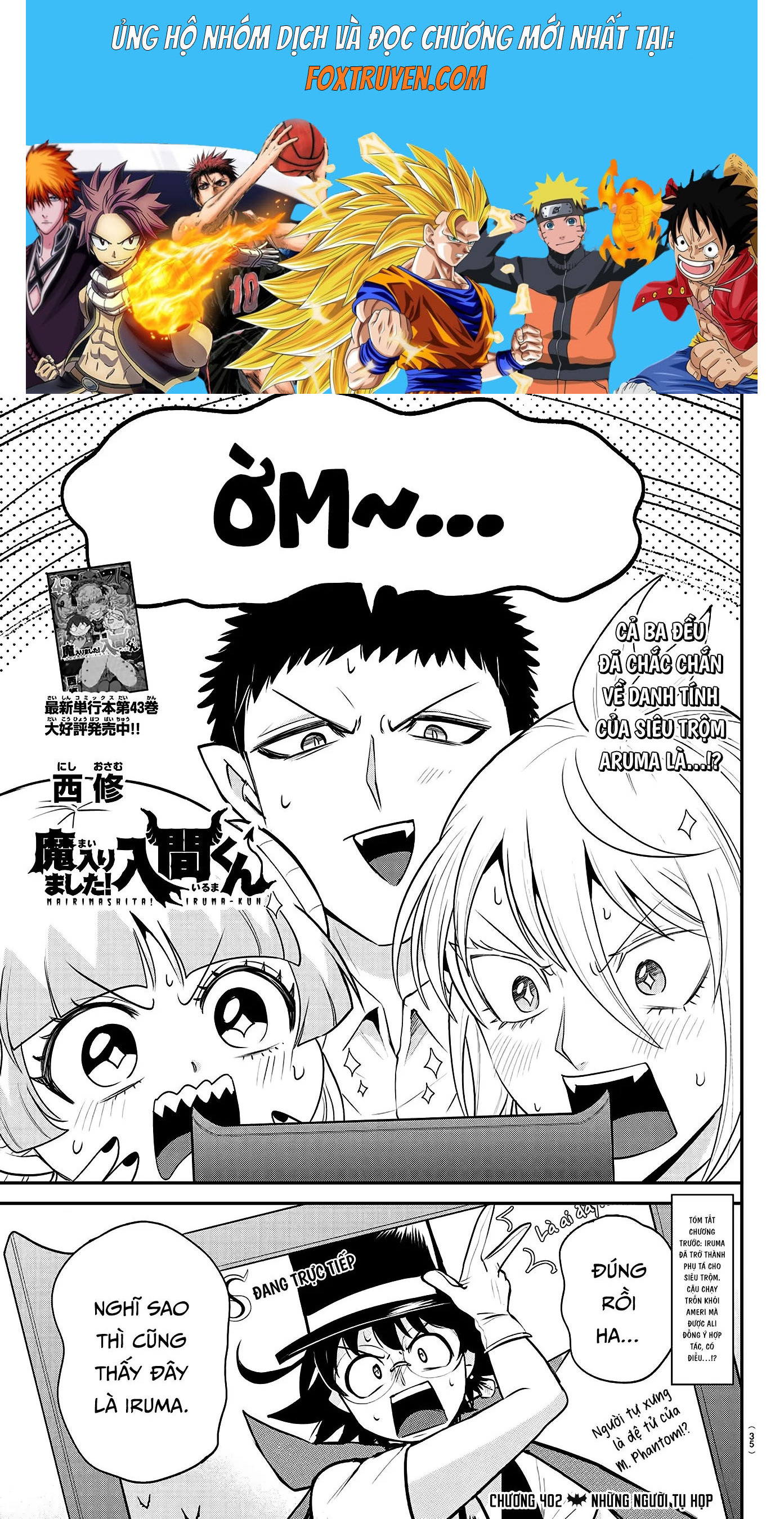 Chào Mừng Cậu Đến Trường Iruma-Kun Chapter 402 - Trang 2