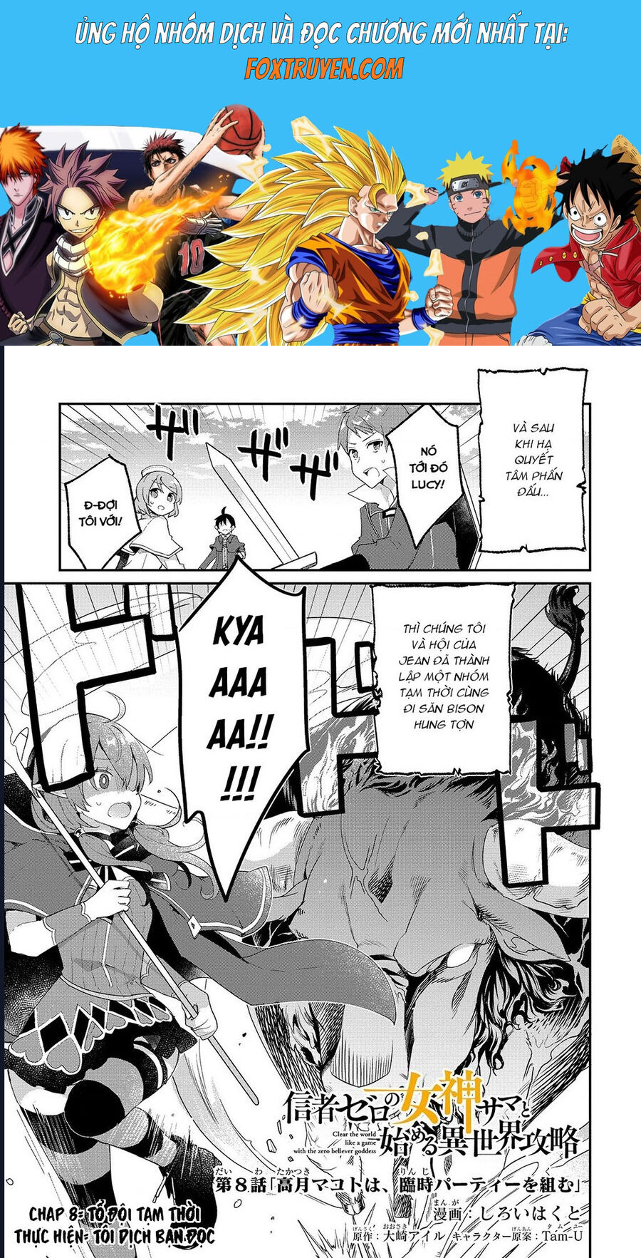 Phá Đảo Dị Giới Cùng Nữ Thần Không Tín Đồ! Chapter 8 - Next 