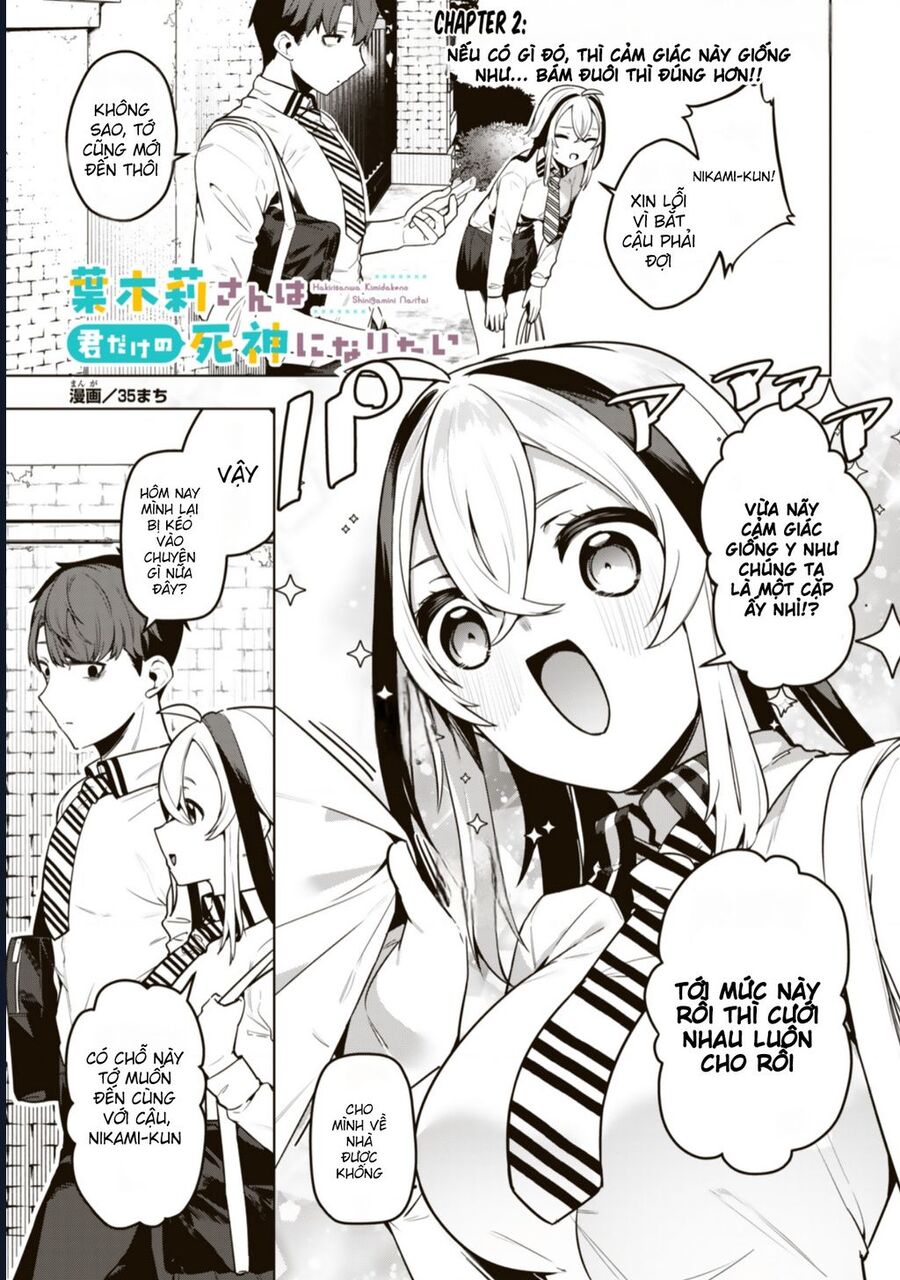 Hakiri-San Muốn Trở Thành Tử Thần Của Riêng Cậu Chapter 2 - Next Chapter 3