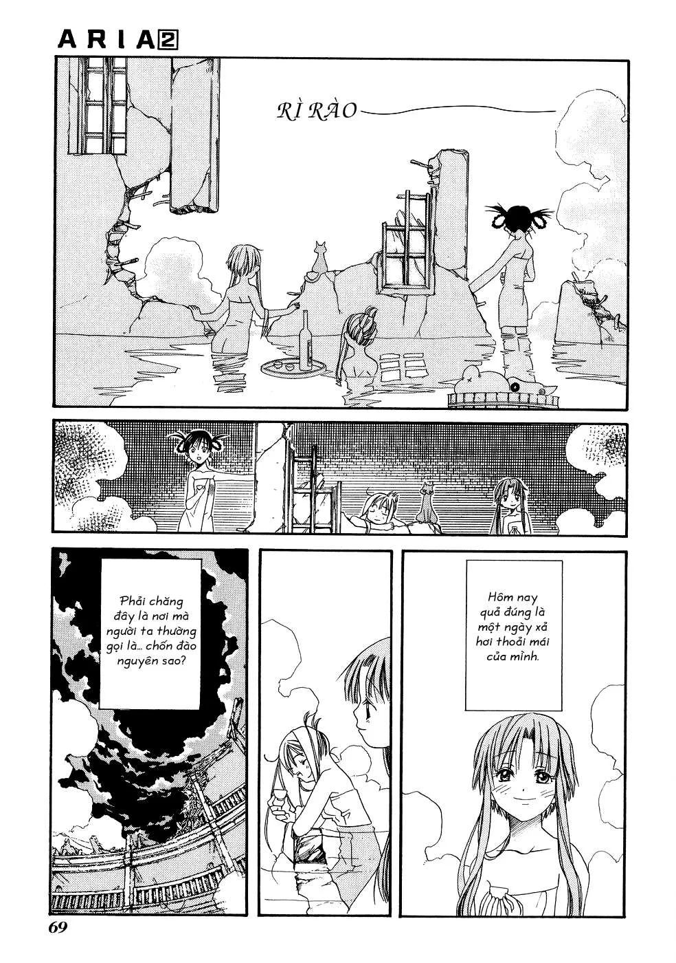 ARIA Chapter 7: - Chốn đào nguyên - Next Chapter 8: - Tiếng hát của những vì sao ...